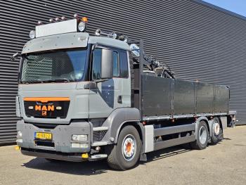 MAN TGS 26.360 / 6X2-4 BL / KENNIS ROLLER CRANE / KRAN